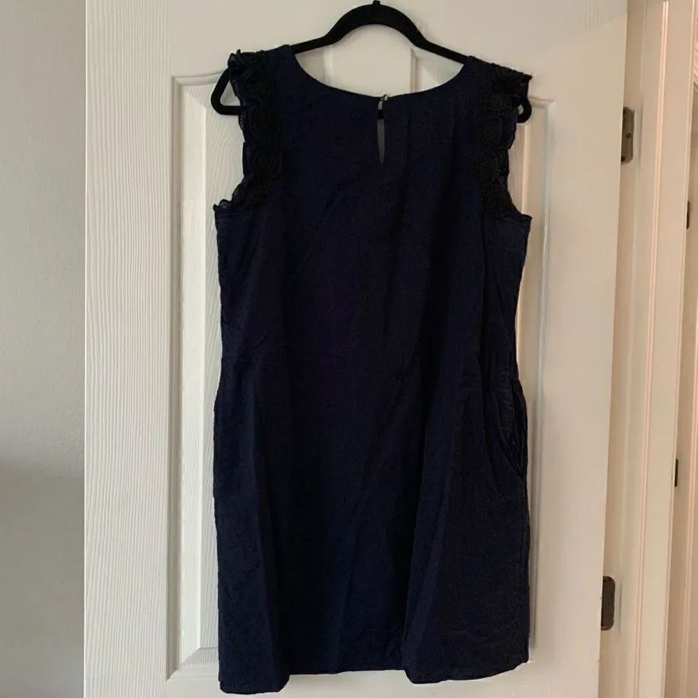 J. Crew | Clip Dot Shift Mini Dress - Picture 2 of 9